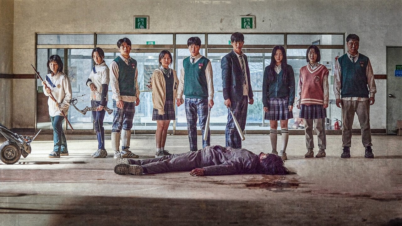 ซีรี่ย์เกาหลี มัธยมซอมบี้ All of Us Are Dead พากย์ไทย EP.1-12 จบ (2022) | ดูซีรี่ย์ออนไลน์ HD พากย์ไทย ซับไทย 24 ชม. ซีรี่ย์เกาหลี มัธยมซอมบี้ All of Us Are Dead พากย์ไทย EP.1-12 จบ | ภาพพื้นหลังซีรี่ย์ ซีรี่ย์พากย์ไทย (2022) HD | ดูซีรี่ย์ออนไลน์