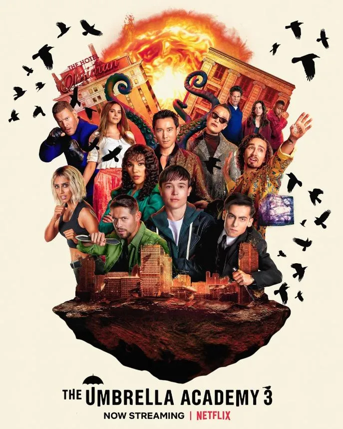 ซีรี่ย์ฝรั่ง ดิ อัมเบรลลา อคาเดมี่ ภาค 3 The Umbrella Academy Season 3 (2022) พากย์ไทย EP.1-10 จบ (2022) | ดูซีรี่ย์ออนไลน์ เต็มเรื่อง พากย์ไทย ซับไทย ซีรี่ย์ฝรั่ง ดิ อัมเบรลลา อคาเดมี่ ภาค 3 The Umbrella Academy Season 3 (2022) พากย์ไทย EP.1-10 จบ | โปสเตอร์ซีรี่ย์ ซีรี่ย์พากย์ไทย (2022) พากย์ไทย ซับไทย HD | ดูซีรี่ย์ออนไลน์
