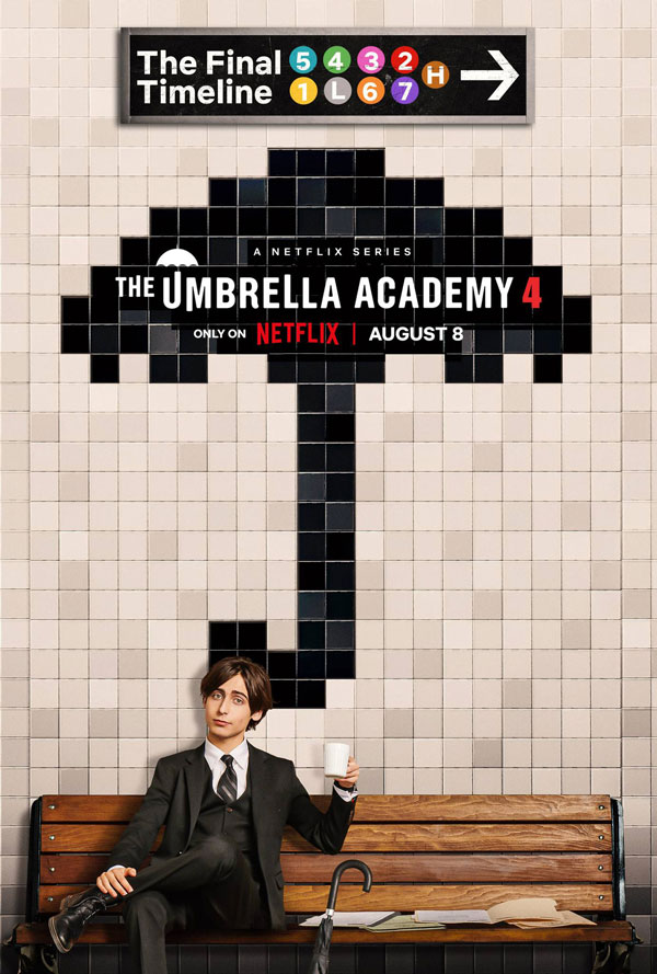 ซีรี่ย์ฝรั่ง ดิ อัมเบรลลา อคาเดมี่ ภาค 4 The Umbrella Academy Season 4 (2024) พากย์ไทย EP.1-6 จบ | โปสเตอร์ซีรี่ย์ ซีรี่ย์พากย์ไทย (2024) พากย์ไทย ซับไทย HD | ดูซีรี่ย์ออนไลน์